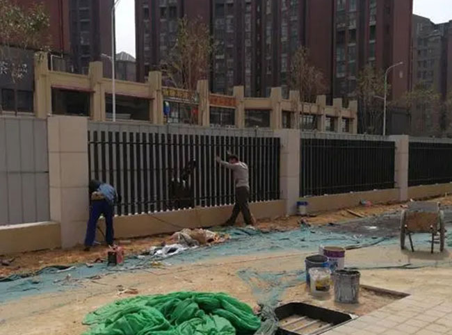 圍牆欄杆案例